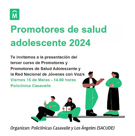 Afiche Curso Promotores de Salud Cuenca de Casavalle